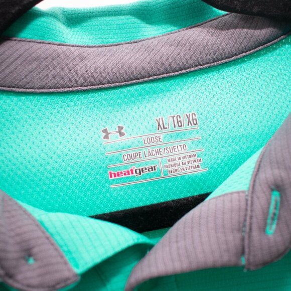 Under Armour Men's Heat Gear Loose Fit Polo size XL - Picture 5 of 8